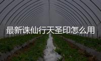 最新诛仙行天圣印怎么用